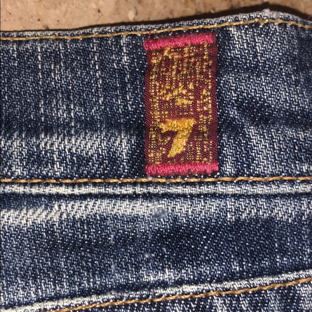 7 for All ManKind— Blue jeans - Picture 4 of 6
